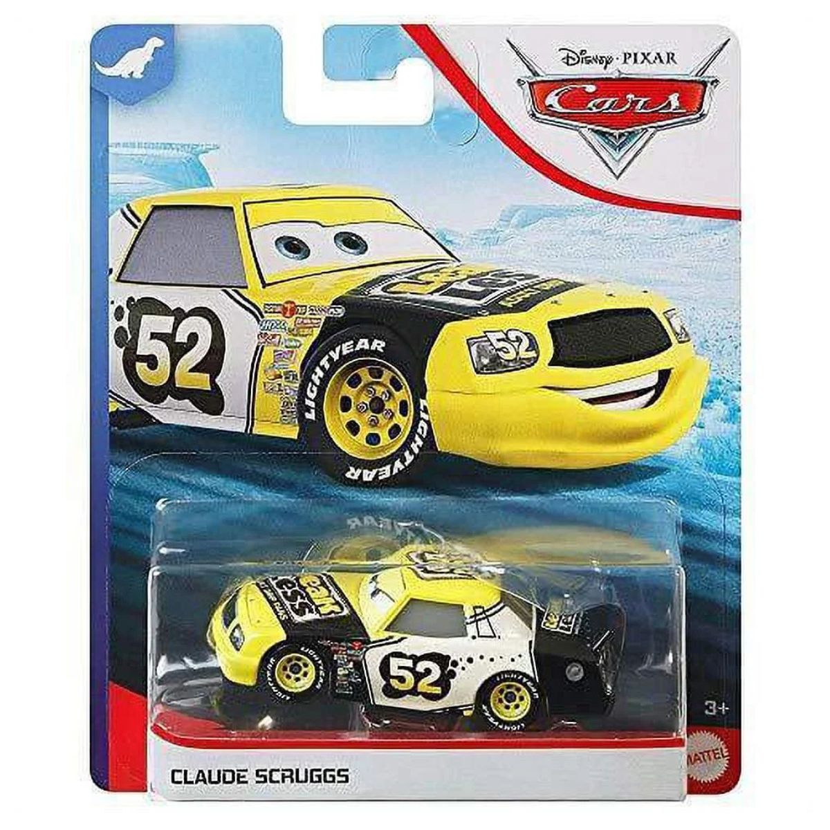 Disney Pixar Cars Claude Scruggs Die-Cast Play Vehicle Car, Scale 1:55