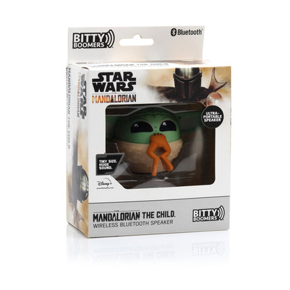 Bitty Boomers Wireless Bluetooth Speaker, Disney Star Wars The Mandalorian Grogu with Snack  The Mandalorian