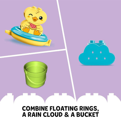 LEGO® DUPLO® My First Bath Time Fun: Floating Animal Train 10965 Building Toy, 14 Pieces