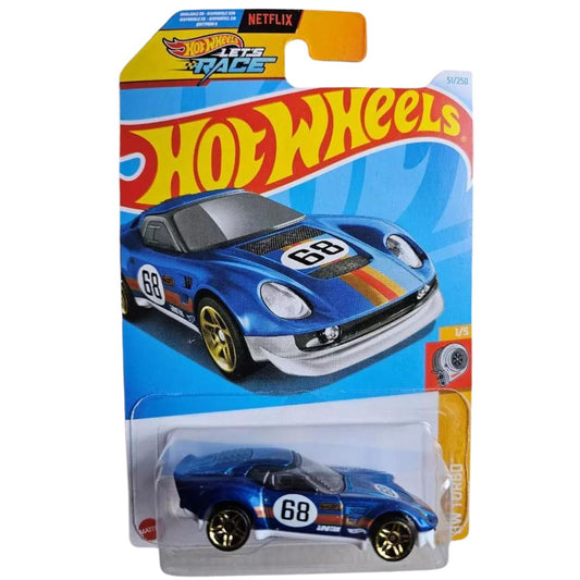 Hot Wheels HW Turbo #68 El Segundo Coupe Long Card 1/5 Blue, #51/250