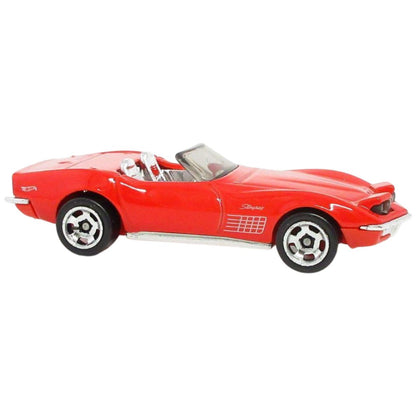 Hot Wheels Factory Fresh '72 Stingray Convertible Long Card 10 Red, #47/250