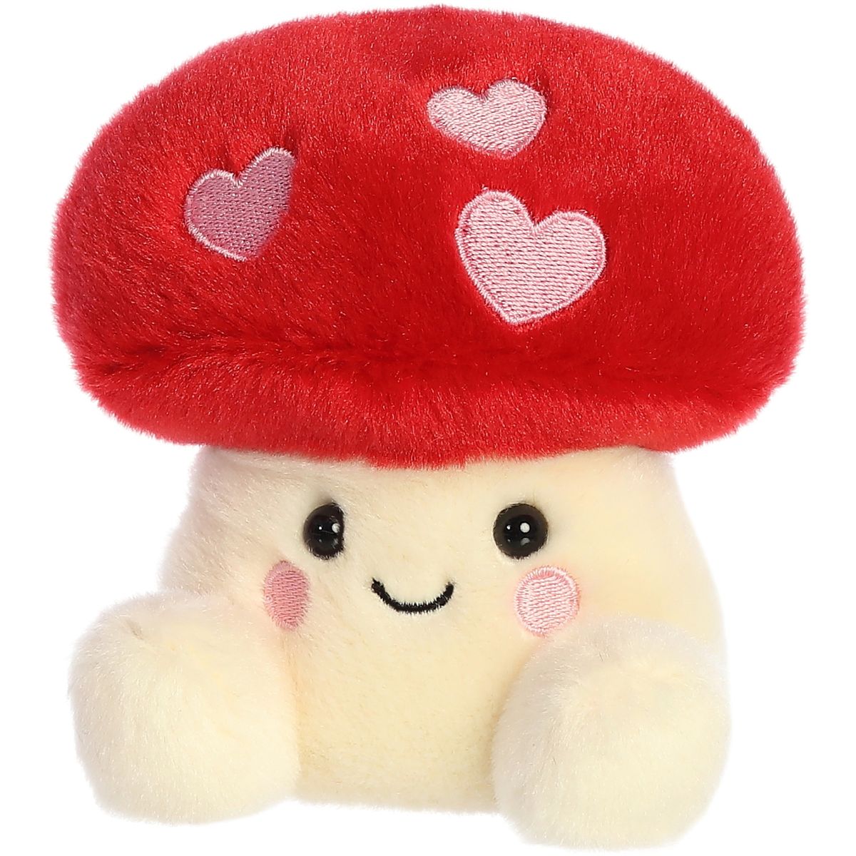 Aurora® Palm Pals™ Aislyn Heart Mushroom™ 5 Inch Stuffed Animal Toy #1-288 Seasonal