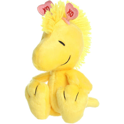 Aurora® Peanuts Woodstock with Love On the Mind™ 9 Inch Stuffed Animal Toy Licensed