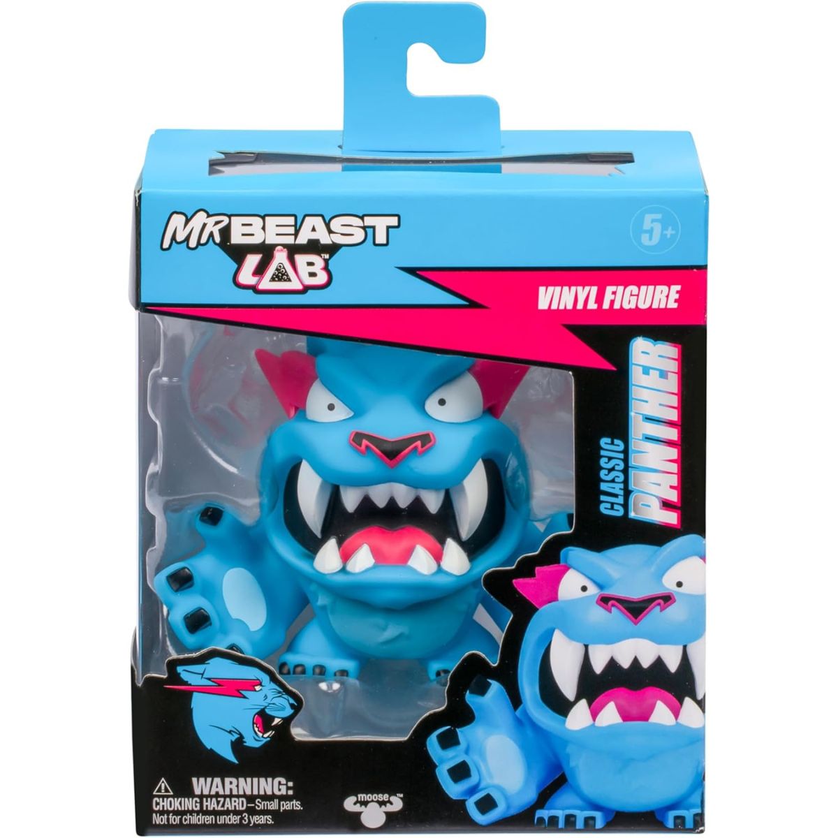 MrBeast Lab Collectible 3.5" Inch Vinyl Figures, Classic Panther