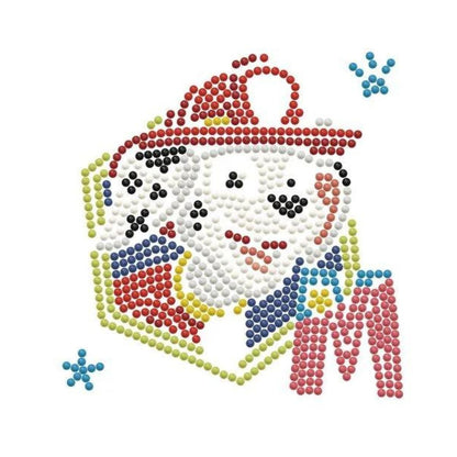 DIAMOND DOTZ Quick DOTZ Paw Patrol Marshall Diamond Art Painting Kit 5.1" X 5.1"