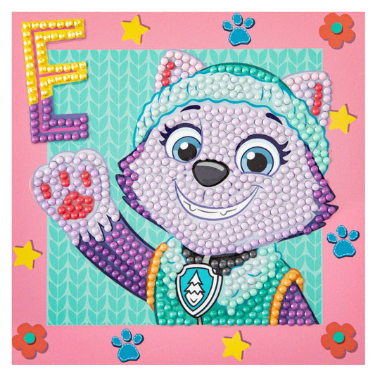 DIAMOND DOTZ Quick DOTZ Paw Patrol Everest Diamond Art Painting Kit 5.1" X 5.1"