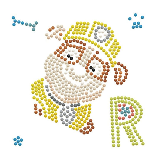 DIAMOND DOTZ Quick DOTZ Paw Patrol Rubble Diamond Art Painting Kit 5.1" X 5.1"