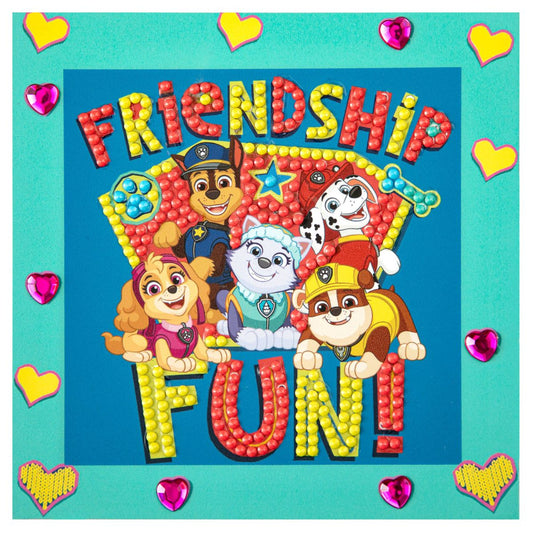 DIAMOND DOTZ Quick DOTZ Paw Patrol Friendship Fun Diamond Art Painting Kit 5.1" X 5.1"
