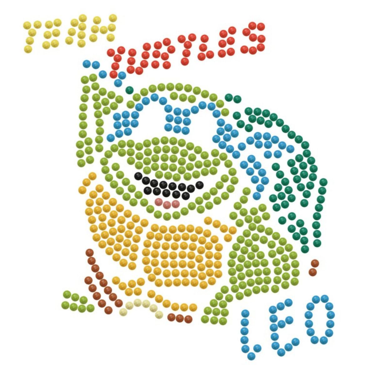 DIAMOND DOTZ Quick DOTZ TMNT Leonardo Leo Diamond Art Painting Kit 5.1" X 5.1"