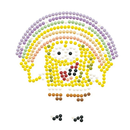 DIAMOND DOTZ Quick DOTZ Spongebob Squarepants Rainbow Diamond Art Painting Kit 5.1" X 5.1"