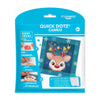 DIAMOND DOTZ Quick DOTZ Festive Holiday Reindeer Diamond Art Painting Kit 5.1