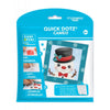 DIAMOND DOTZ Quick DOTZ Festive Holiday Snowman Diamond Art Painting Kit 5.1