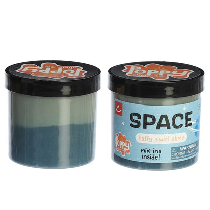 Aurora Toys Poppy Slime Co. Space Taffy Swirl Slime
