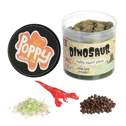 Aurora Toys Poppy Slime Co. Dinosaur Taffy Swirl Slime