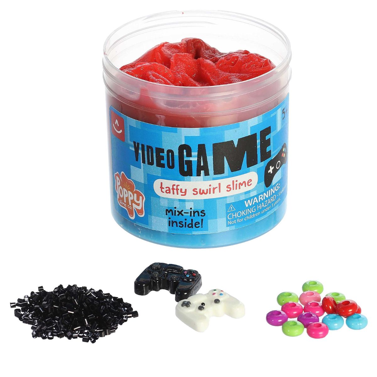 Aurora Toys Poppy Slime Co. Video Game Taffy Swirl Slime