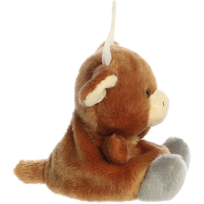 Aurora® Palm Pals™ Landon Longhorn™ 5 Inch Stuffed Animal Toy #1-414 Barn