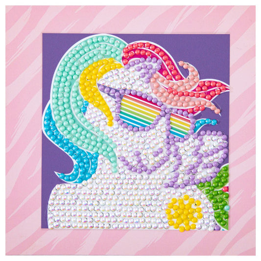 DIAMOND DOTZ Quick DOTZ My Little Pony Starshine Fresh Vibes Diamond Art Painting Kit 5.1" X 5.1"