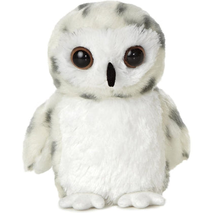 Aurora® Mini Flopsie™ Snowy Owl 8 Inch Stuffed Animal Plush