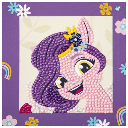 DIAMOND DOTZ Quick DOTZ My Little Pony Pipp Petals Diamond Art Painting Kit 5.1