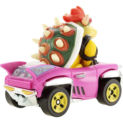 Hot Wheels Mario Kart 1:64 Die-Cast Bowser Bandwagon Vehicle Car