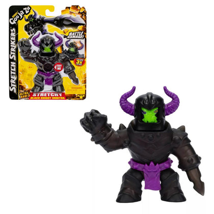 Heroes of Goo Jit Zu™ Stretch Strikers Hero Pack Action Figure, Ultra Rare Stretchy Black Knight Orbitox