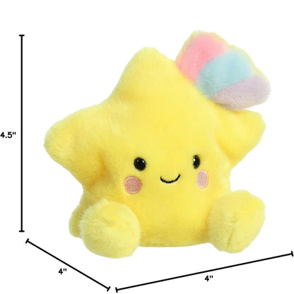 Aurora® Palm Pals™ Whimsical Duo 5" Inch Plush Set, Pisces Star & Vivi Rainbow