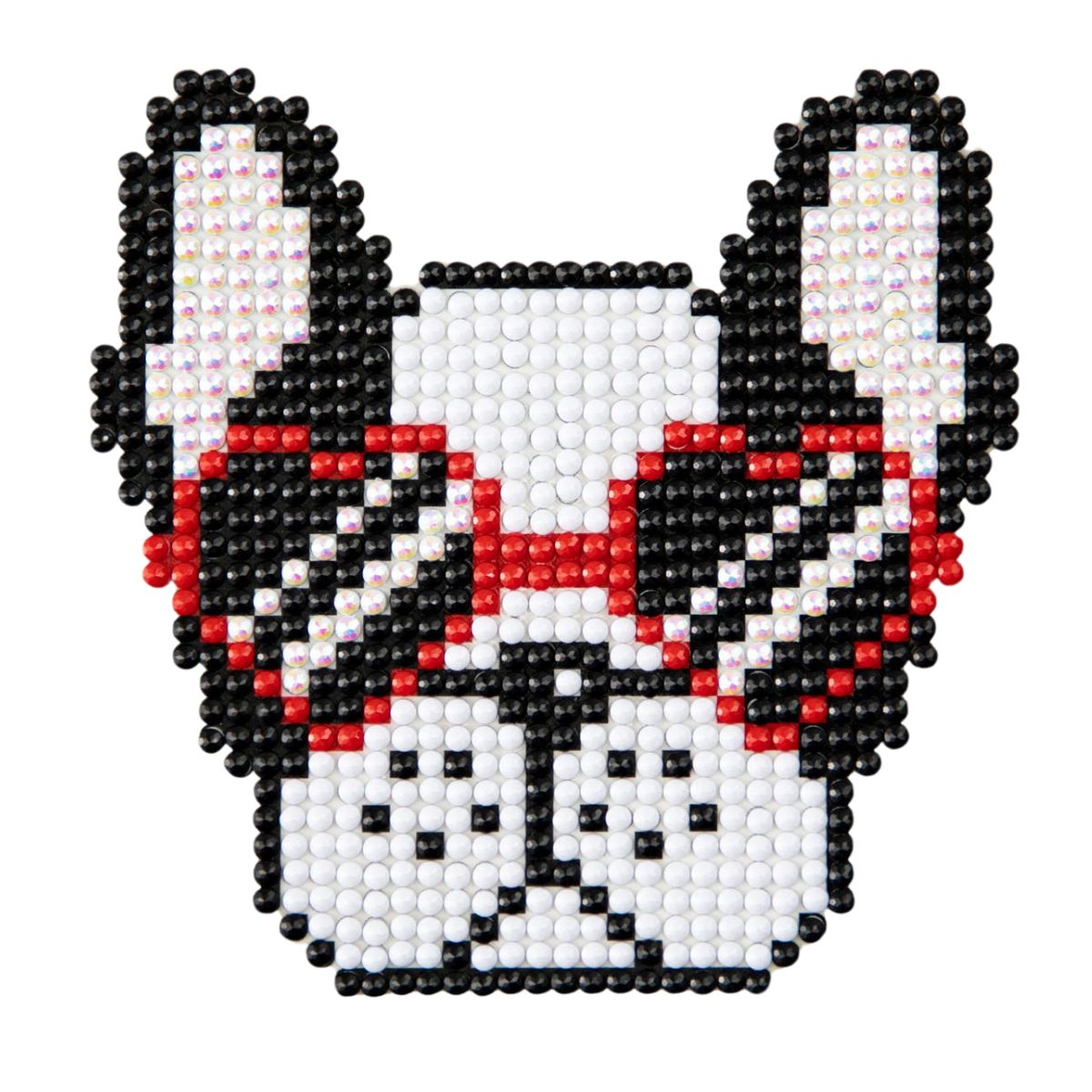 DIAMOND DOTZ Quick DOTZ Cool Sunnies Dog Diamond Art Painting Kit 5.1" X 5.1"