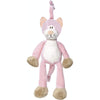 Teddykompaniet Diinglisar Stuffed Animal Large Pink Cat Musical Pull Soft Plush