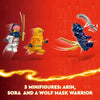 LEGO® NINJAGO Young Dragon Riyu Ninja 71810 Building Kit, 132 Pieces