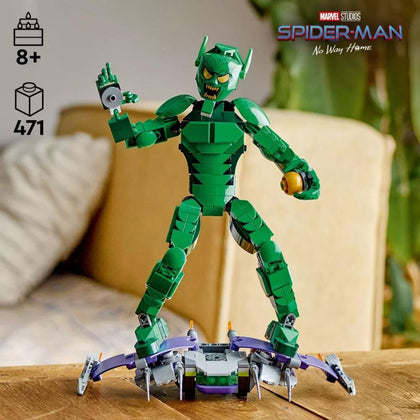 LEGO® Marvel Green Goblin Figure 76284 Building Kit, 471 Pieces