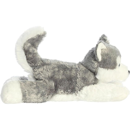 Aurora® Flopsie™ Shadow the Siberian Husky Dog 12 Inch Stuffed Animal Plush