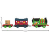 Thomas & Friends Motorized Toy Train, Percy Mail Delivery Battery-Powered Engine Ages 3+ Years