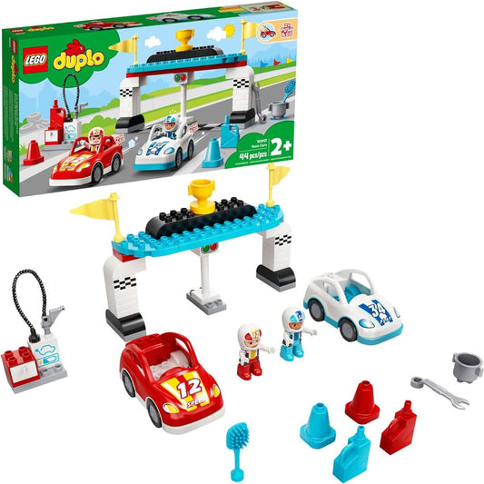 LEGO® DUPLO® Town Race Cars 10947, 44 Pieces