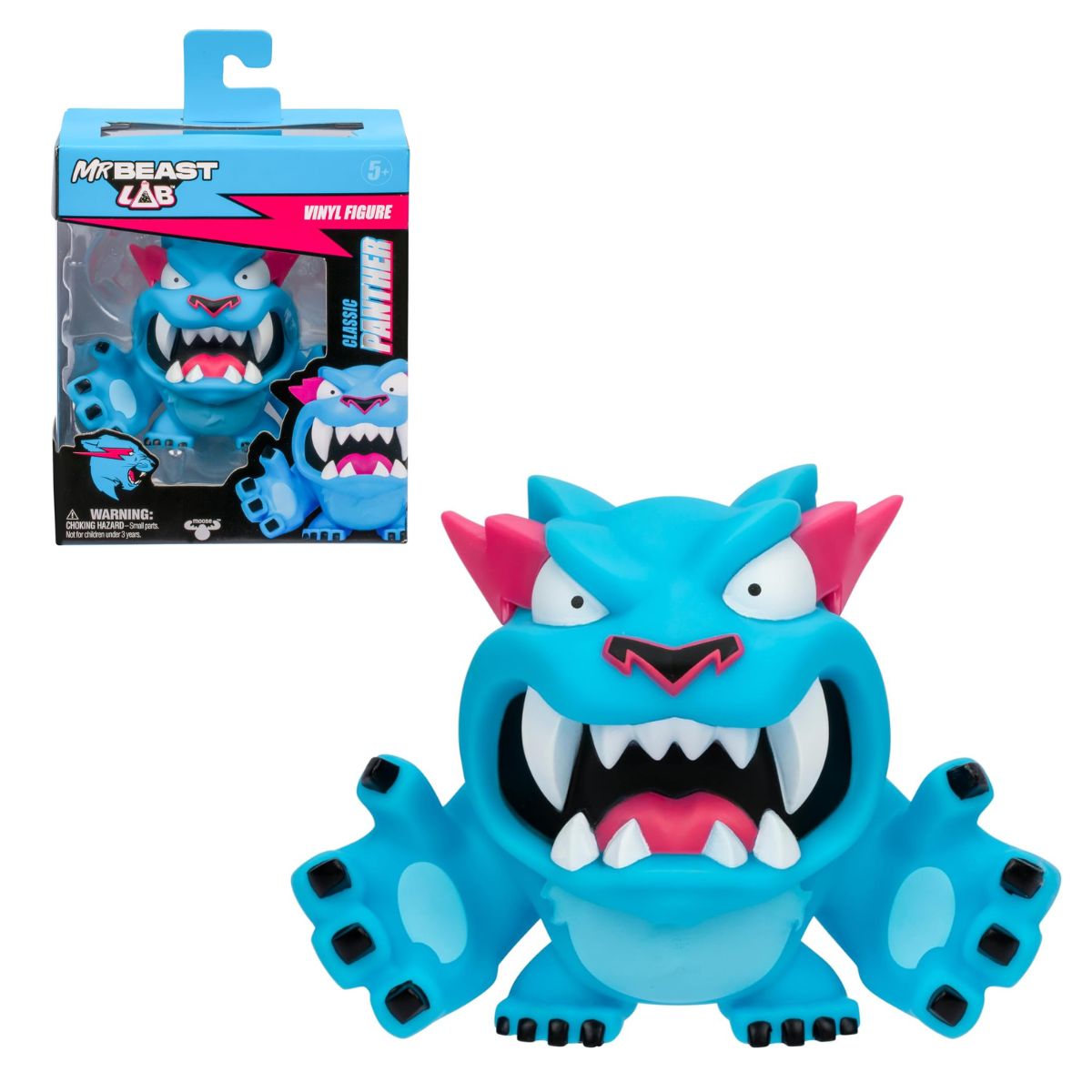 MrBeast Lab Collectible 3.5" Inch Vinyl Figures, Classic Panther