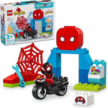 LEGO® DUPLO® Marvel Spin’s Motorcycle Building Kit 10424, 24 Pieces
