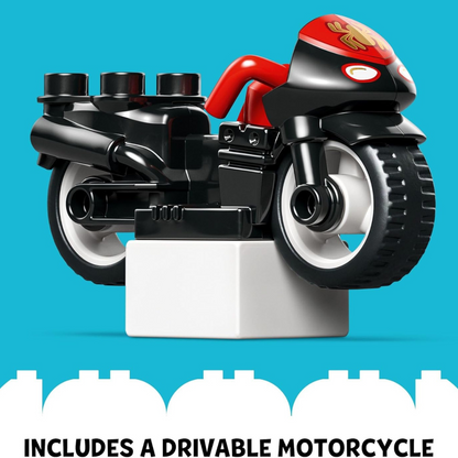 LEGO® DUPLO® Marvel Spin’s Motorcycle Building Kit 10424, 24 Pieces