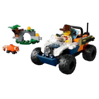 LEGO® City Jungle Explorer ATV Red Panda Mission 60424 Building Kit, 92 Pieces