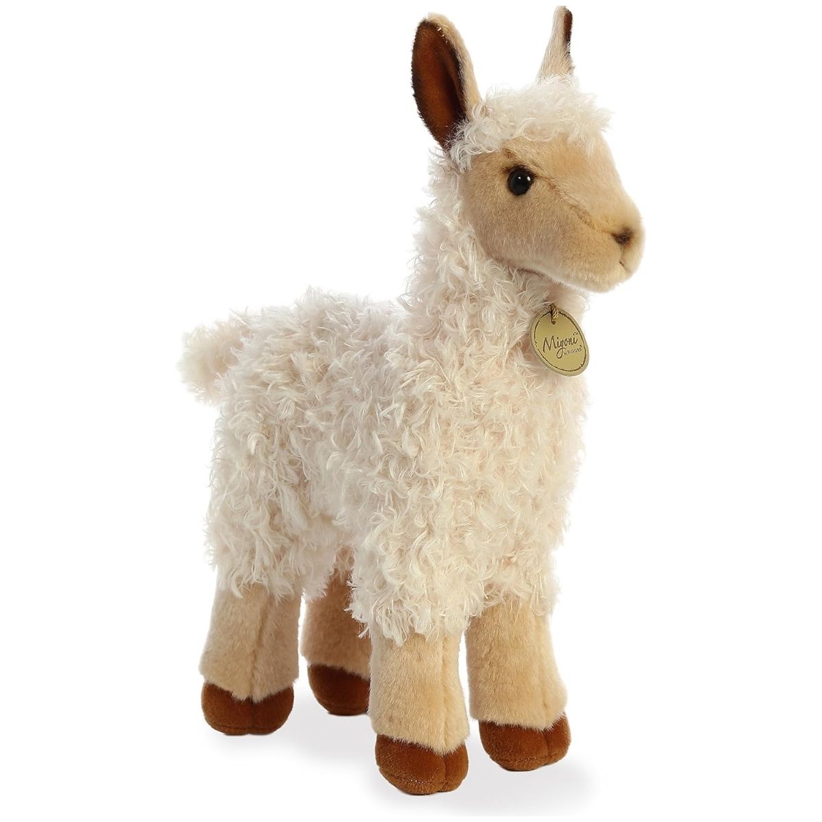 Aurora® Miyoni® Tan Llama 12" Inch Stuffed Animal Toy