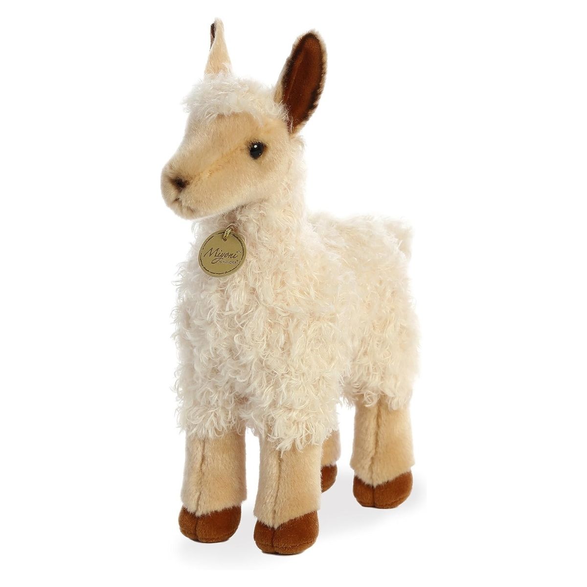 Aurora® Miyoni® Tan Llama 12" Inch Stuffed Animal Toy