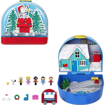 Polly Pocket Peanuts Collector Playset with 7 Character Dolls & Accessories