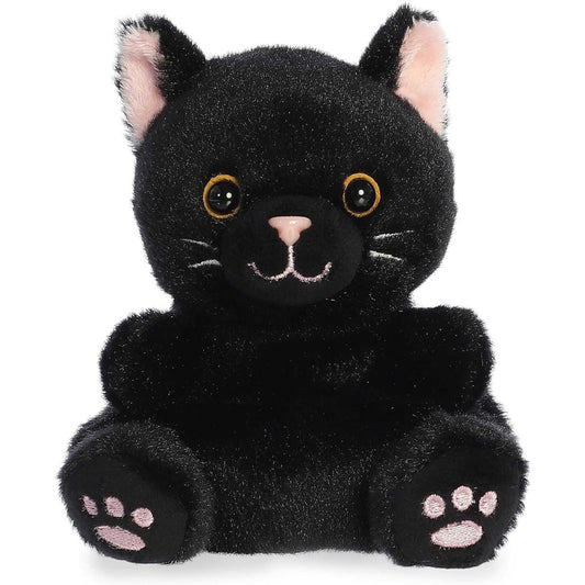 Aurora® Palm Pals™ Twilight Black Cat™ 5 Inch Stuffed Animal Toy #1-235 Pet