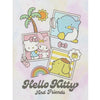 Hello Kitty and Friends Pastel Tie-Dye Short Sleeve Graphic Girls Shirt, Sizes 4-16