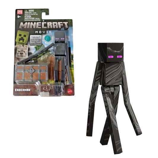 Mattel A Minecraft Movie 4" Inch Enderman Action Figure & Accessories