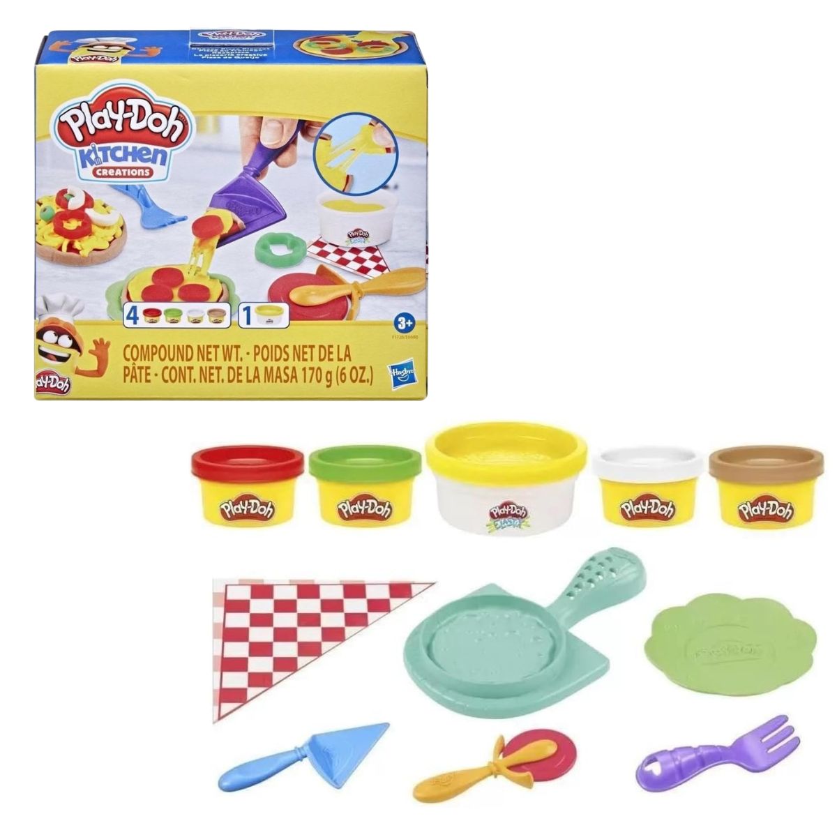 Play-Doh Kitchen Creations, Cheesy Pizza Mini Playset