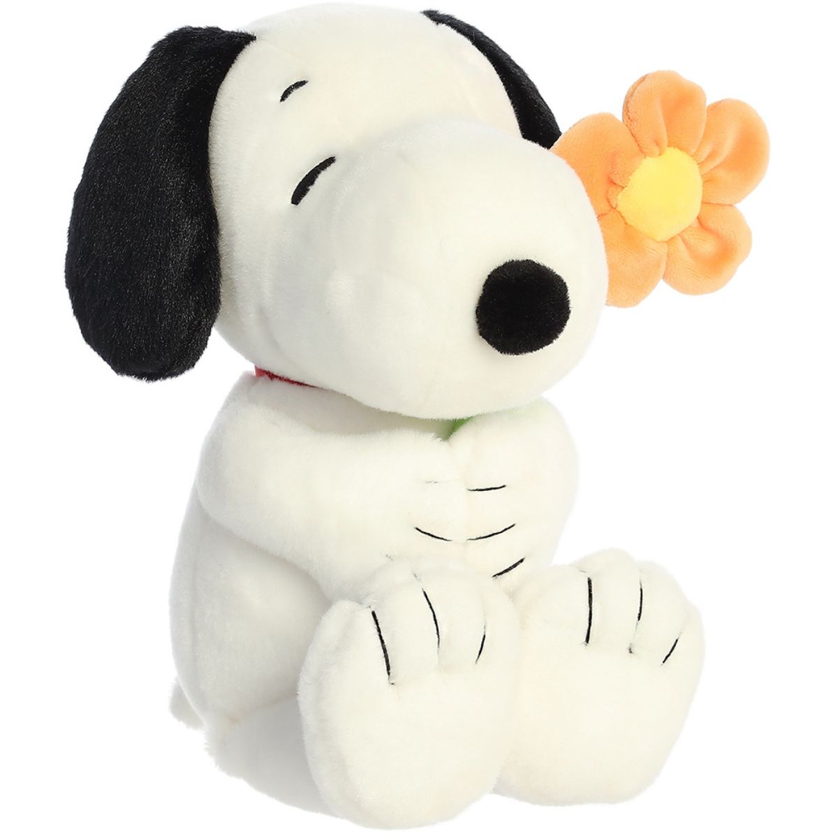 Aurora® Peanuts Snoopy with a Flower™ 11 Inch Stuffed Animal Toy