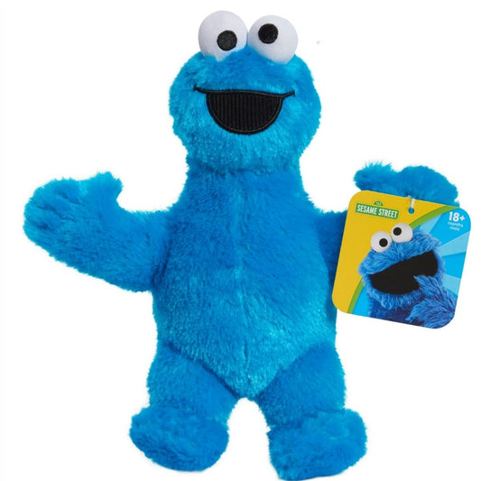 Just Play Sesame Street Friends Cookie Monster 8 Inch Stuffed Animal Toy Plush, Ages 18 Months+
