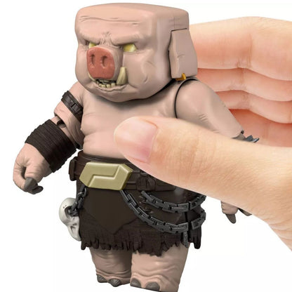 Mattel A Minecraft Movie 4" Inch Piglin Warrior Action Figure & Accessories