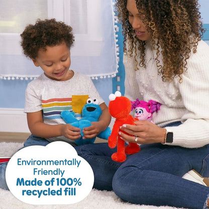 Just Play Sesame Street Friends Cookie Monster 8 Inch Stuffed Animal Toy Plush, Ages 18 Months+