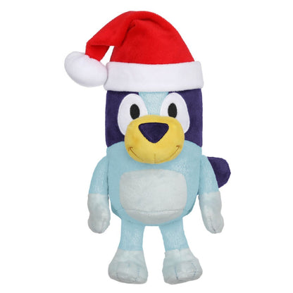 Bluey Christmas 8" Inch Stuffed Animal Plush Toy, Festive Bluey