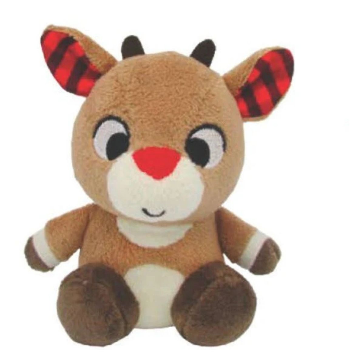 Rudolph the Red-Nosed Reindeer 4.75" Inch Mini Jingler Rudolph Stuffed Animal Plush Toy